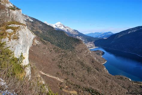 Vista panoramica sul Lago di Molveno da Pian di Foschera